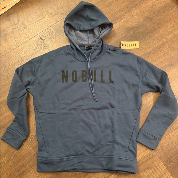 NOBULL Sweaters - NOBULL Blue Hoodie - XS & S
